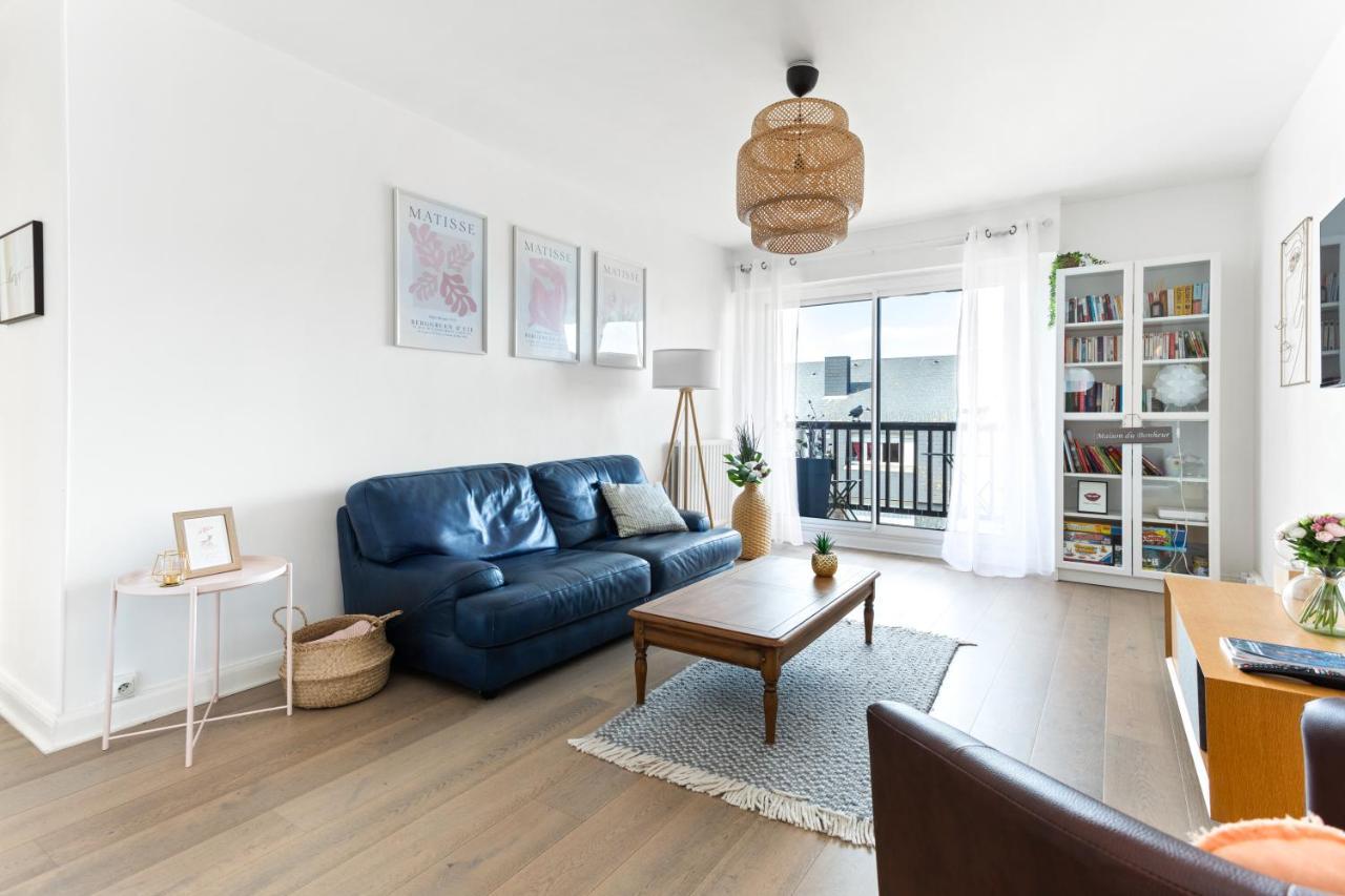 Le Cosy Avec Piscine, Balcon Et Parking Apartment Trouville-sur-Mer Luaran gambar